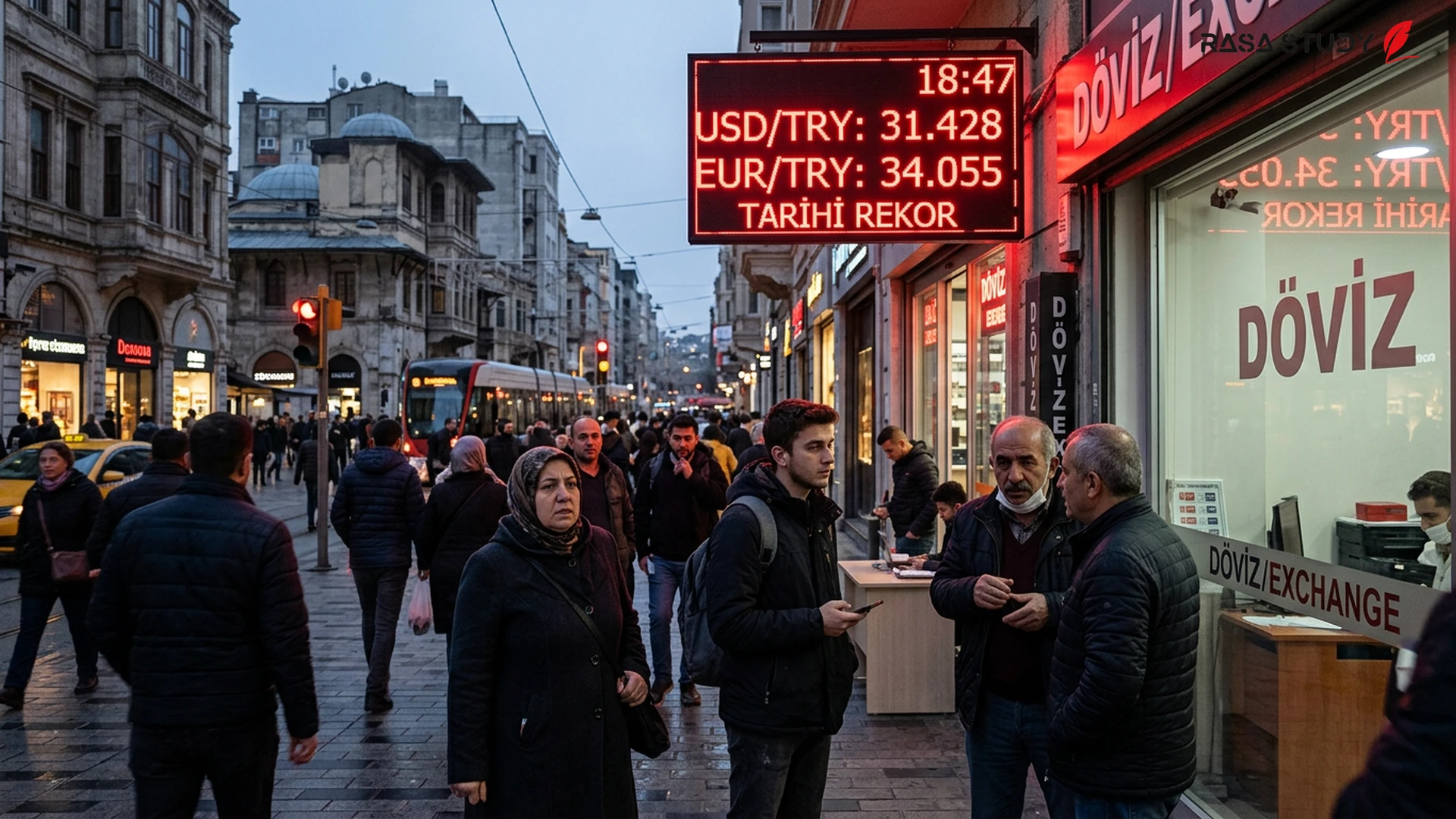 نمودار نوسانات نرخ ارز لیر ترکیه در برابر دلار و یورو