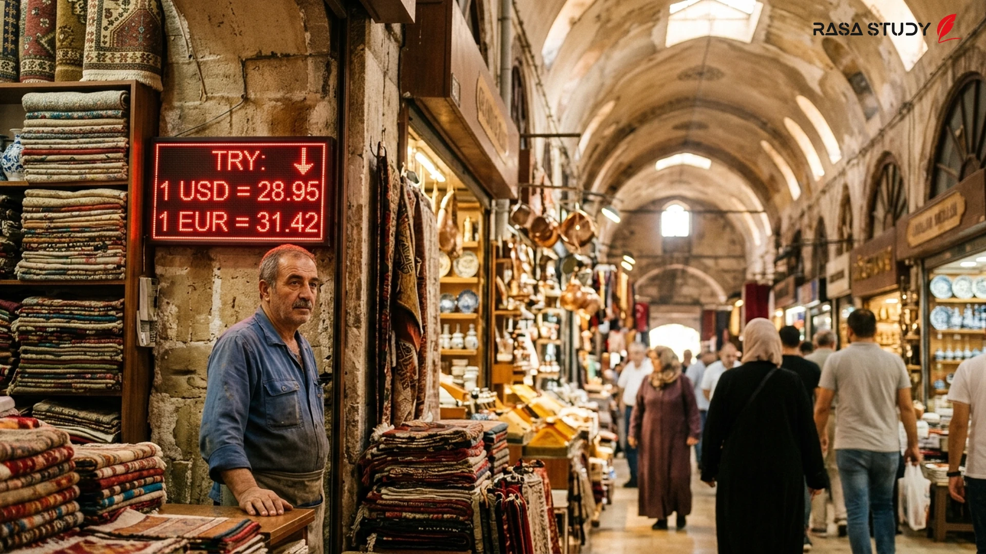 نمودار نوسانات نرخ ارز دلار و لیر ترکیه در صرافی
