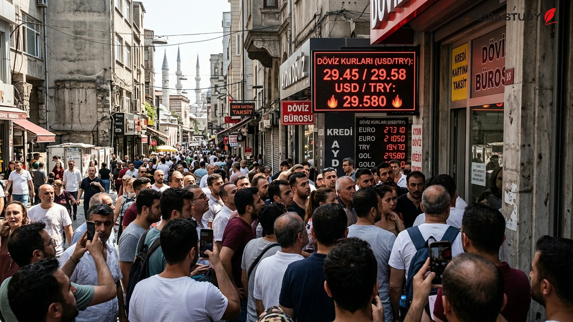 نمودار نوسانات نرخ دلار و لیر ترکیه در صرافی