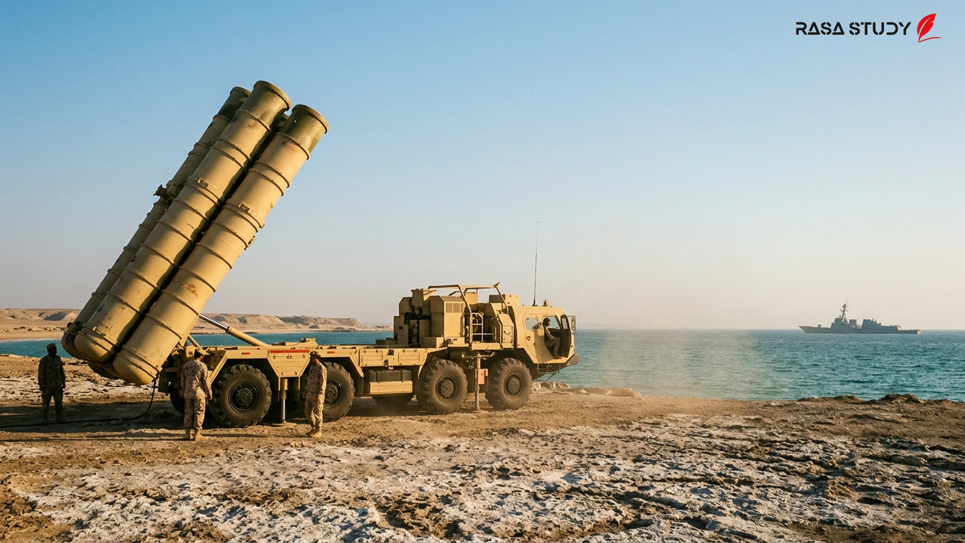 Basra Körfezi bölgesinde konuşlandırılan Rus S-400 füze sistemi