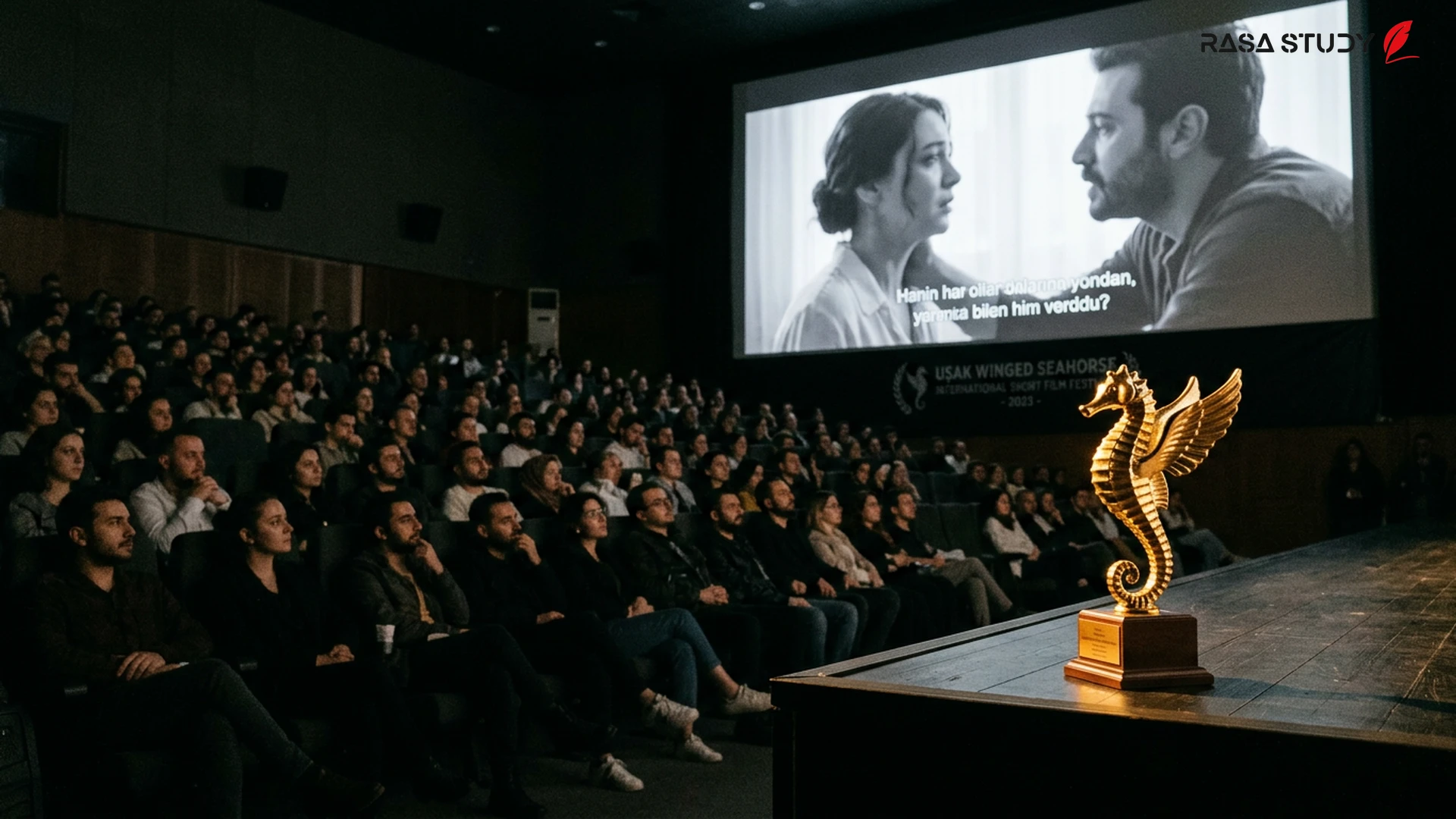 Uşak Üniversitesi Kanatlı Denizatı Film Festivali 2026 Afişi