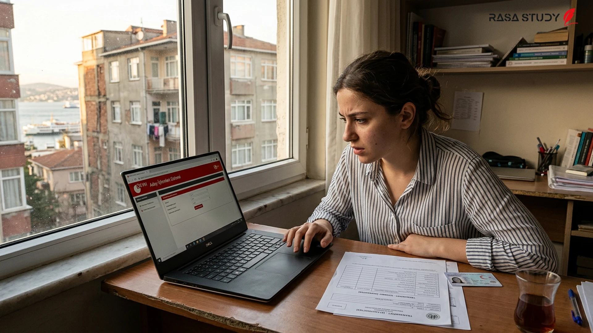 Image of the ÖSYM Turkey preference and academic record verification system