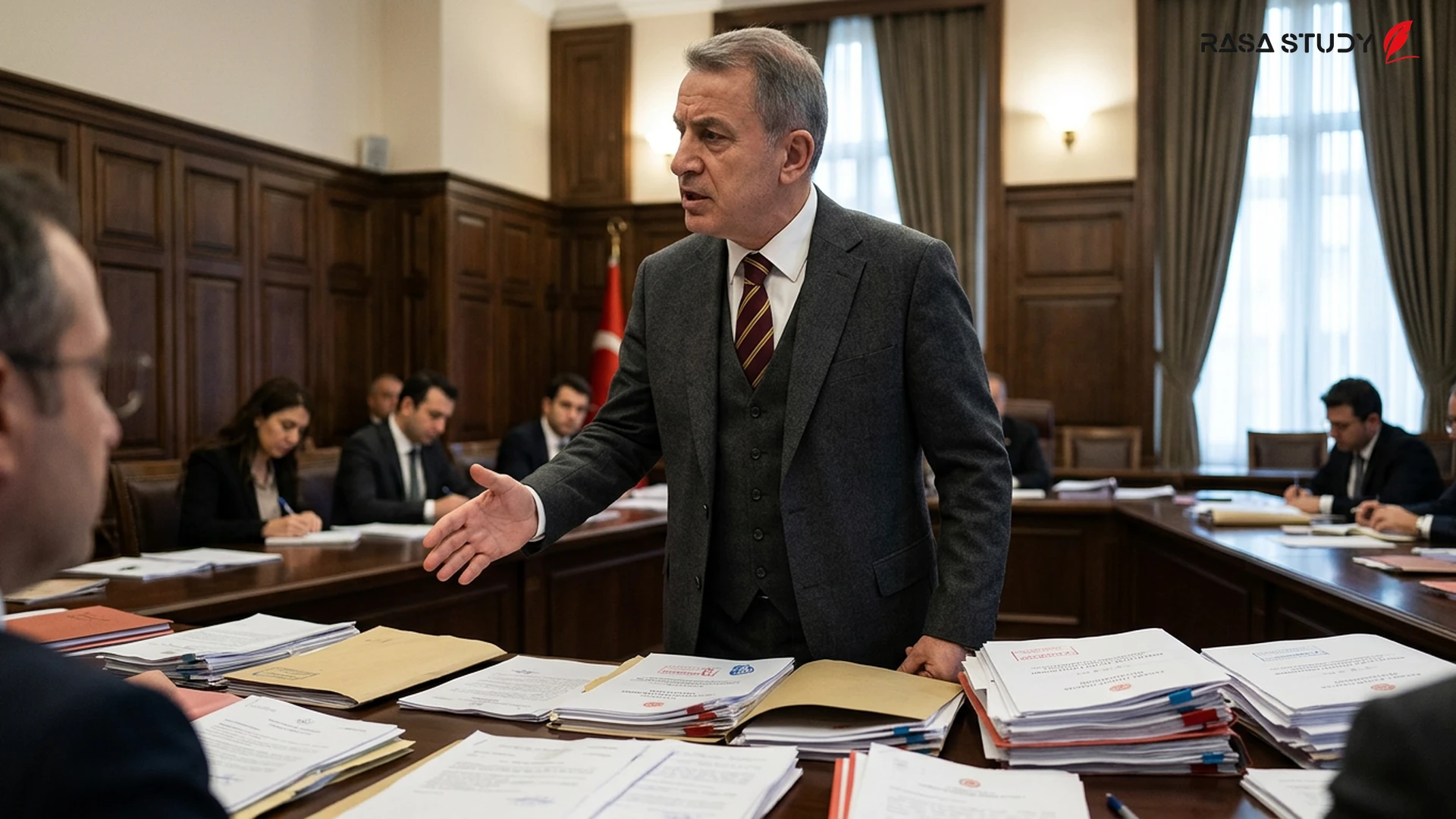 Erol Özvar President of the Council of Higher Education of Turkey speaking
